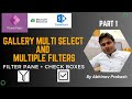 Gallery Multi Select and Multiple Filters Using Filter Pane | Abhinav Prakash