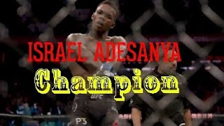 Israel Adesanya Champion Mma Neoni - Champion