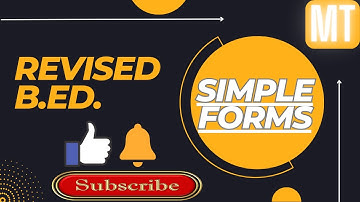 Revised B.Ed. , CONSTRUCTING OBJECTIVE TEST ITEMS : SIMPLE FORMS... Useful for TET, CTET exams...