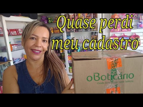 QUASE PERDI MEU CADASTRO O BOTICÁRIO+PEDIDO CICLO 05/20