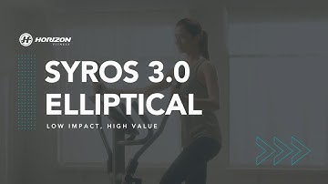 Horizon Fitness | Elliptical | Syros 3.0