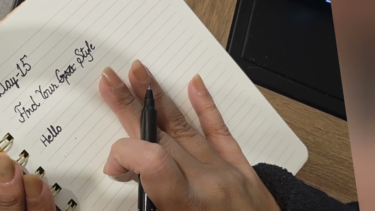 Learn handwriting investing 5 mins only 