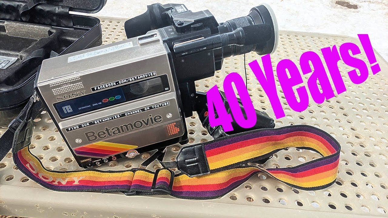 ビデオカメラ Betamovie Vintage Rare Sony Betamovie Beta Camcorder ~ BMC-200P~ Read