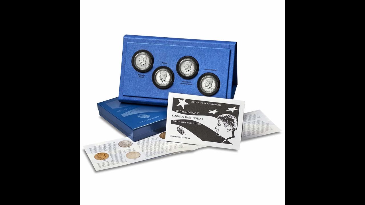 Coin Highlight: 2014 Kennedy 50th Anniversary Half Dollar 4 Coin