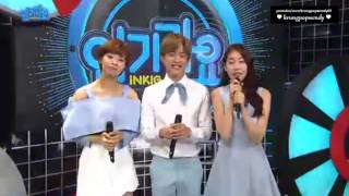 160703 Inkigayo MC CUT#2 Kim Min-seok, Gong Seung-yeon & TWICE's Jeongyeon