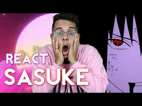 UM NÃO OTAKU E UM OTAKU: Reagindo ao Rap do Sasuke (Naruto) - MALDIÇÃO DO ÓDIO | NERD HITS REACT