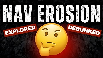 NAV Erosion Myth Debunked with Grade 4 Math | #1 Misconception of Income Investing