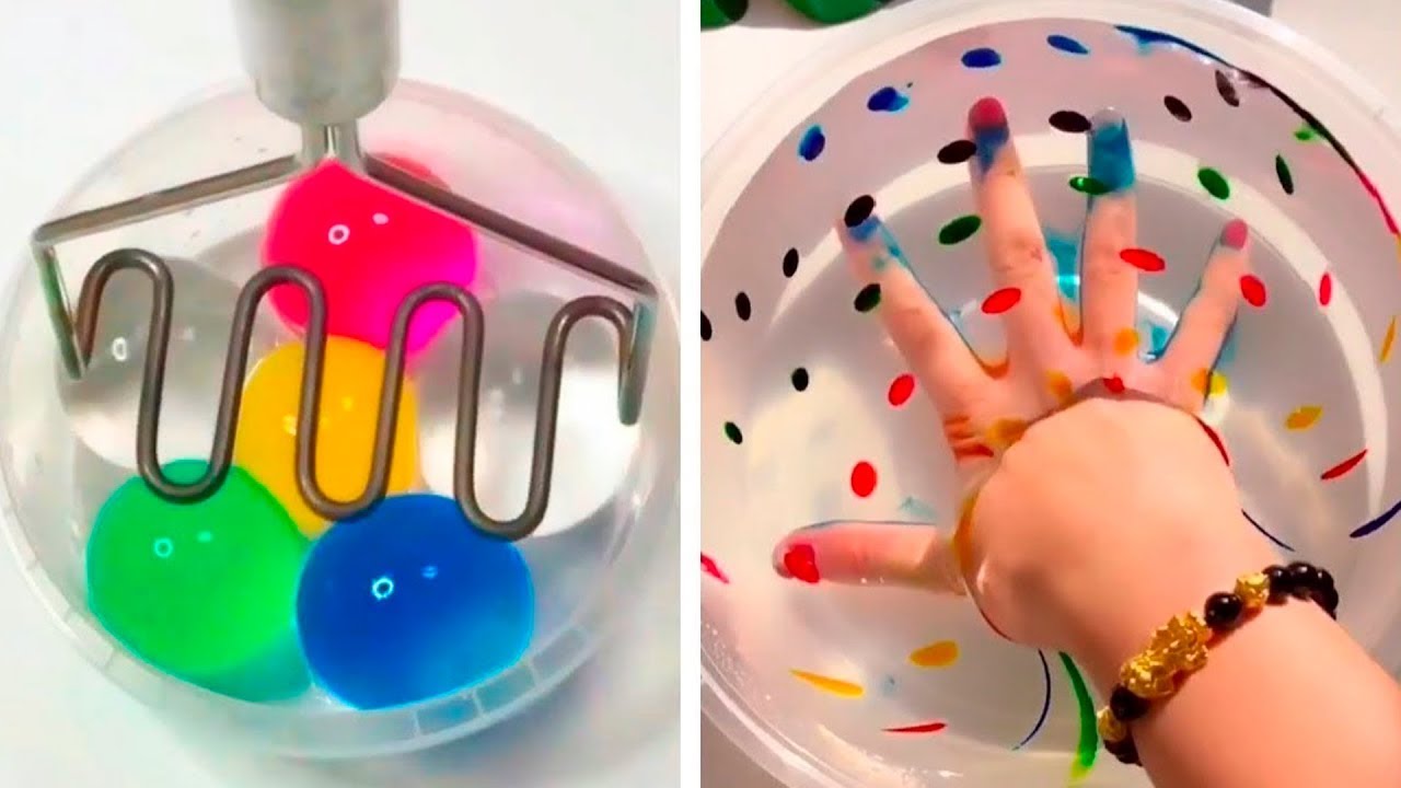 Расслабляющее Slime ASMR видео #69