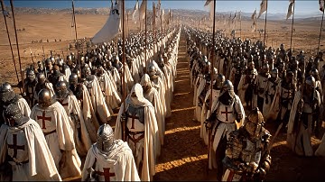 300,000 Templars Unite: A Historic March to Defend Europe ⚔🔥