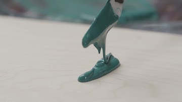 A Closer Look At Basics Matte Fluid Medium | Acrylic Painting | Liquitex #shorts