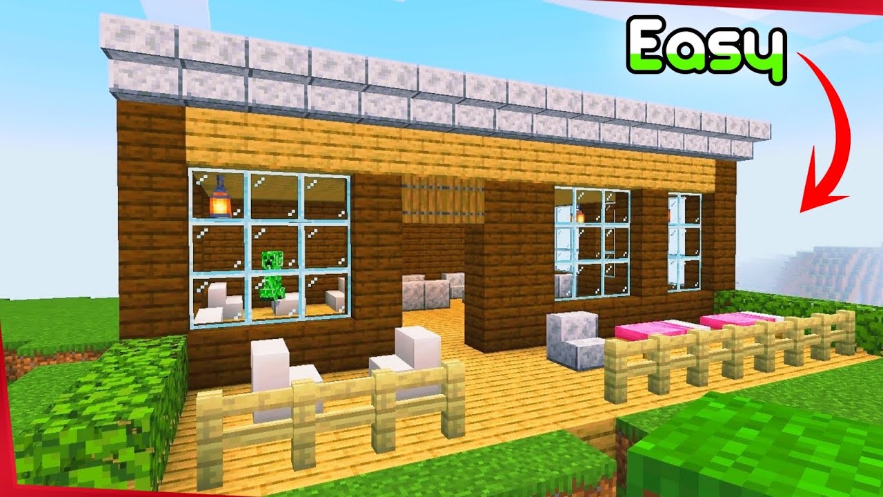 How to build a Furniture Store in Minecraft Tutorial - YouTube