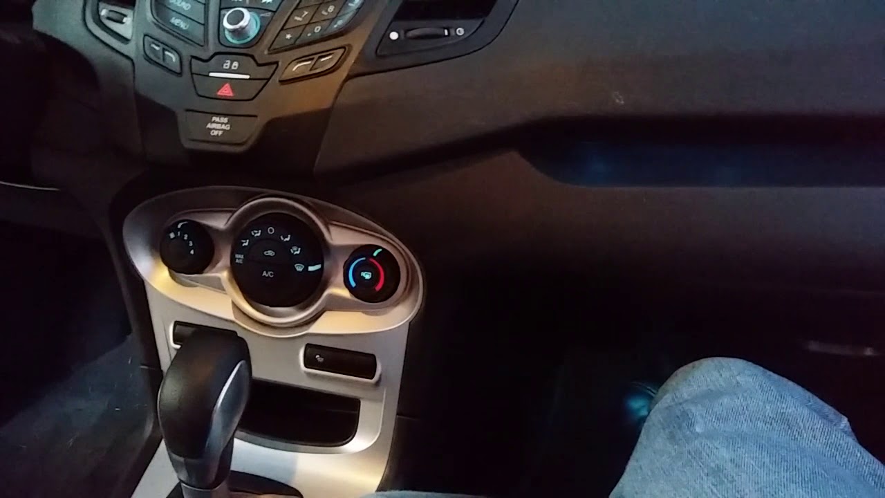 How To Change Interior Lighting Ford Fiesta