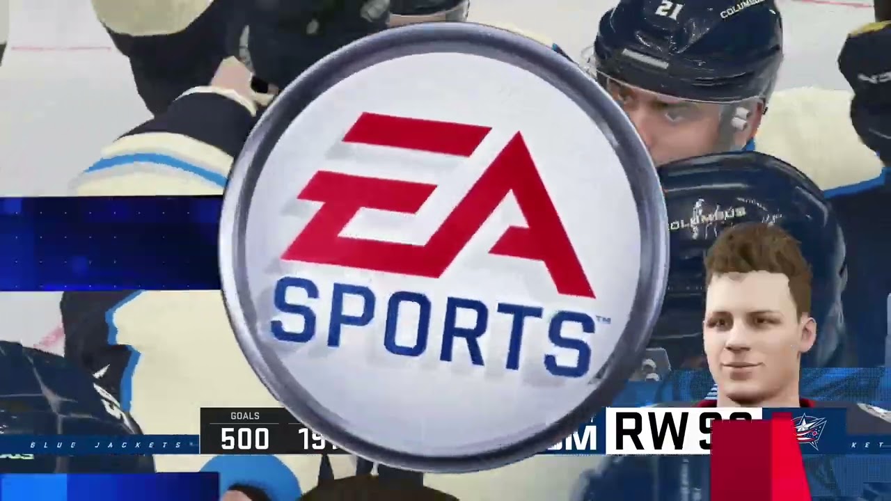 NHL 21 500th Goal Celebration