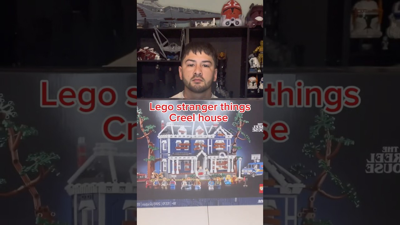 Building the new Lego stranger things the creel house 🏠 