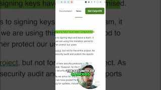 CalyxOS Security Update: What You Need to Know #shorts
