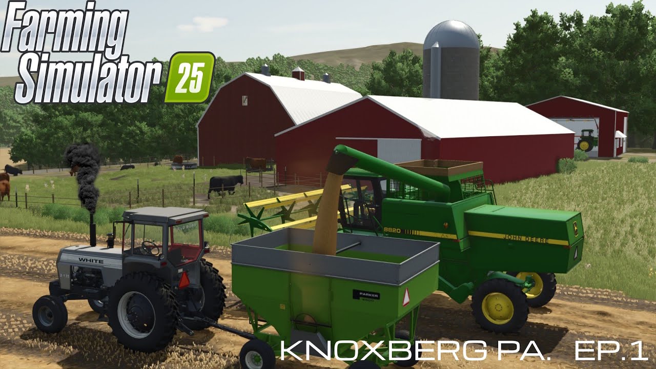 FS25 OLD SCHOOL FARMIN! | EP.1 | KnoxBerg Pennslyvannia