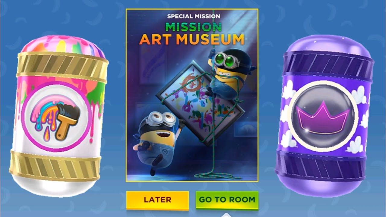 Minion rush Referee minion ART MUSEUM special mission gameplay ios android