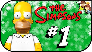 Custom MOC LEGO Simpsons 2015 Advent Calendar Day 1 Unboxing - BrickQueen