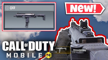 New QXR Smg Gameplay In Call Of Duty Mobile , QXR is the Best Smg Gun in Season 13