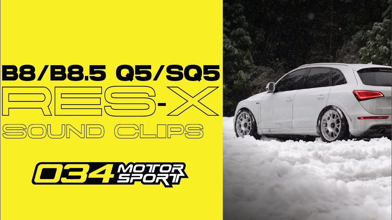 Sound Clips ResX Resonator Delete and XPipe for B8/B8.5 Audi Q5/SQ5