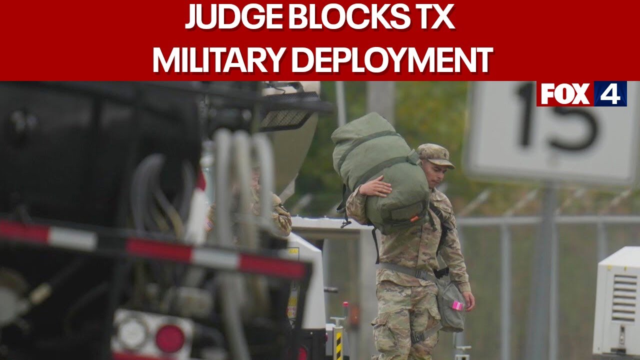 Judge blocks TX National Guard deployment to Illinois