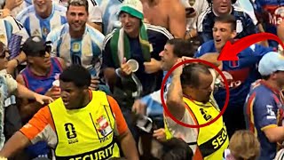 POLICÍAS IMPRESIONADOS con HINCHADA ARGENTINA 2026 