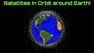 All Near Earth Satellites in Orbit! - In SpaceSim!