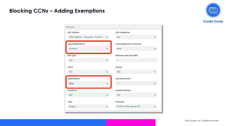 Data Security - Ep 5 - Example of building an Inline DLP Policy |  Zscaler Product Optimization