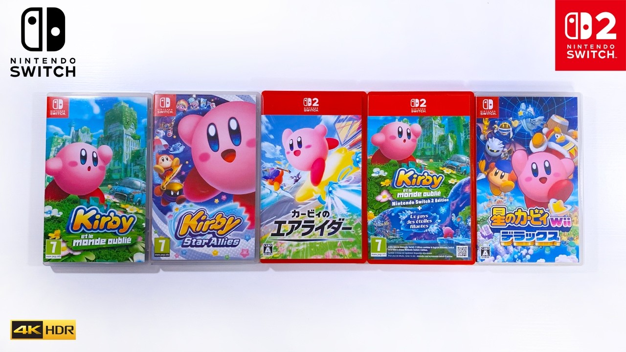 My Kirby Games Collection (Nintendo Switch 1 & 2)