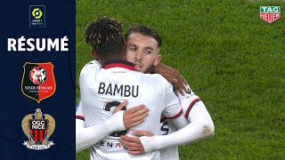 STADE RENNAIS FC - OGC NICE (1 - 2) - Résumé - (SRFC - OGCN) / 2020-2021