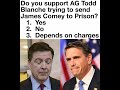 Interim AG Todd Blanche issues arrest warrant for Comey