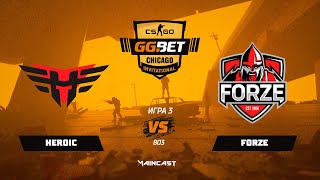 Heroic vs forZe [Map 3, Nuke] (Best of 3) | GG.Bet Chicago Invitational