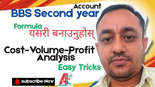 Easy tips to create formula||Cost-Volume-Profit Analysis||BBS Second Year Account||BBA BBM BITM BHM