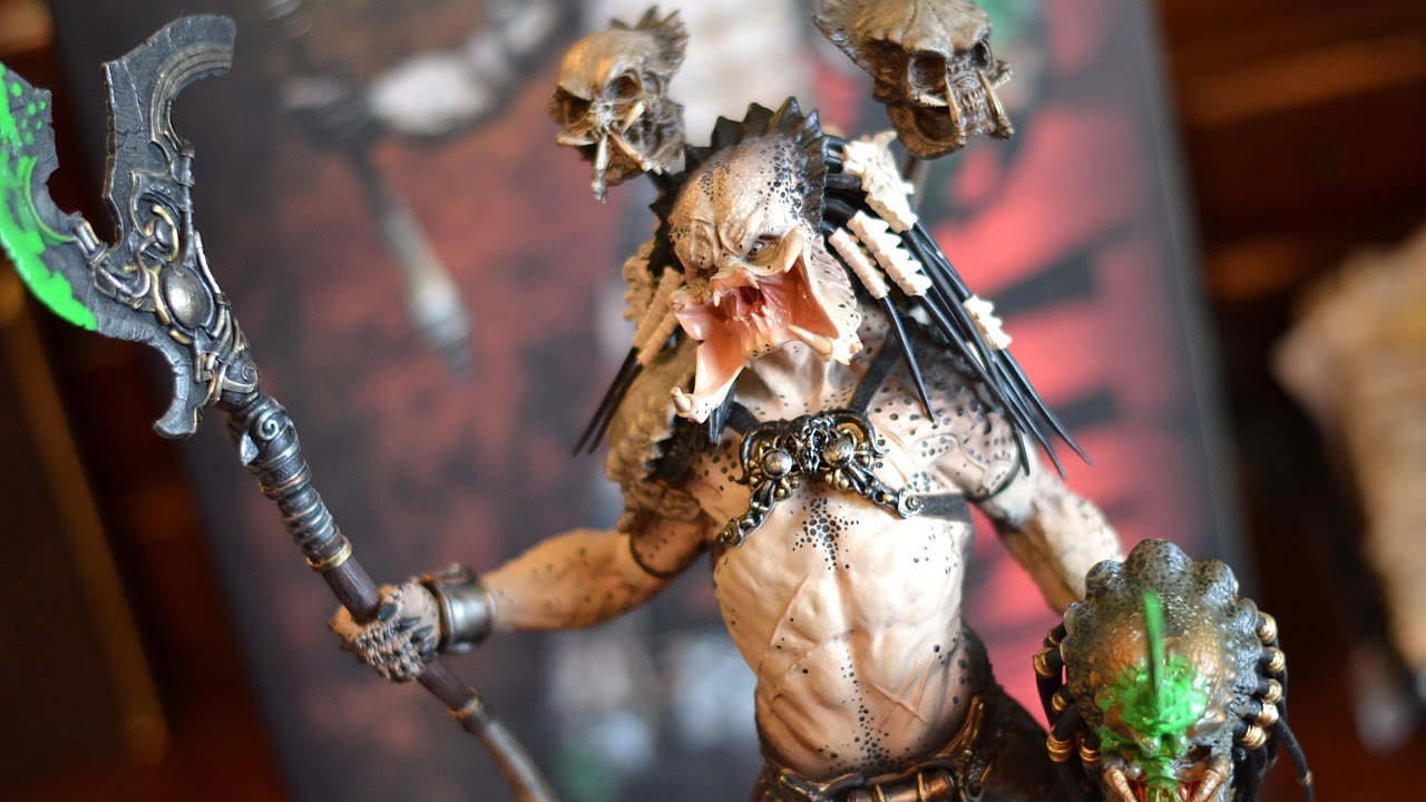 Sideshow Narin PREDATOR BAD BLOOD STATUE unboxing & review