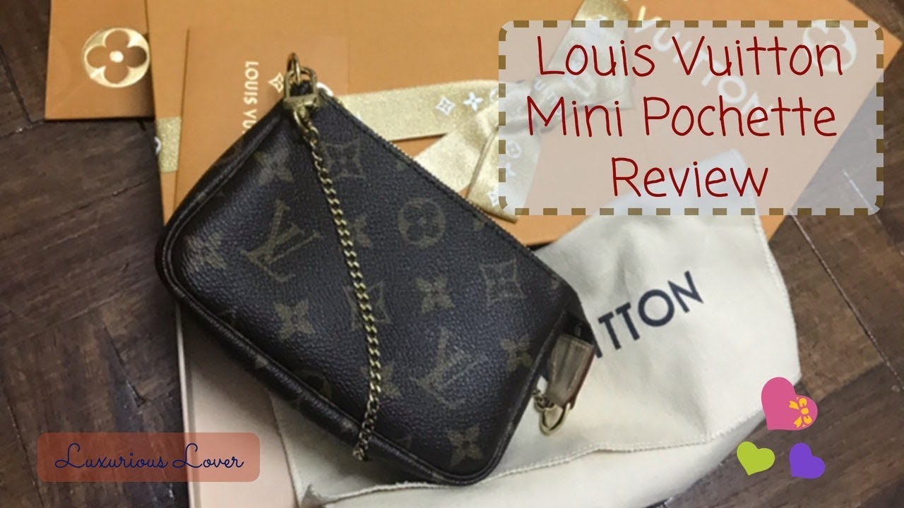 LOUIS VUITTON MINI POCHETTE REVIEW | Luxurious Lover - YouTube