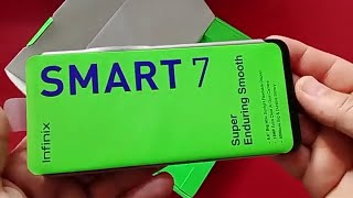 Unboxing Infinix Smart 7 New Model 2023 Review,Test Camera, Fiche Technique