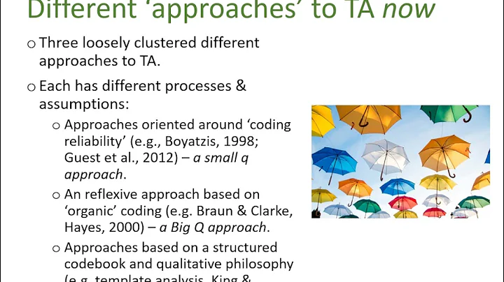 Thematic Analysis Braun et al PART 1 YOUTUBE VIDEO