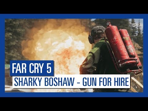 Far Cry 5: Sharky Boshaw – Gun For Hire | Character Spotlight