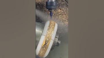 Tishya Cnc Engineering works | Cnc machine job work #cncmachine #cncbangles #cnc #gold #cncsoftware