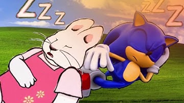 Ruby & Sonic Sleeping