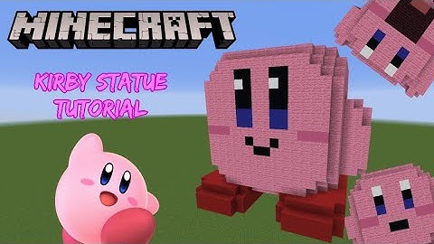 Minecraft One-Shot Tutorial: Kirby Statue