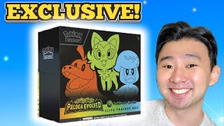 NEW Pokémon Center Exclusive, PALDEA EVOLVED ETB IS HERE! Should You buy!?! NEW Pokémon Center Exclusive, PALDEA EVOLVED ETB IS HERE! Should You buy!?!