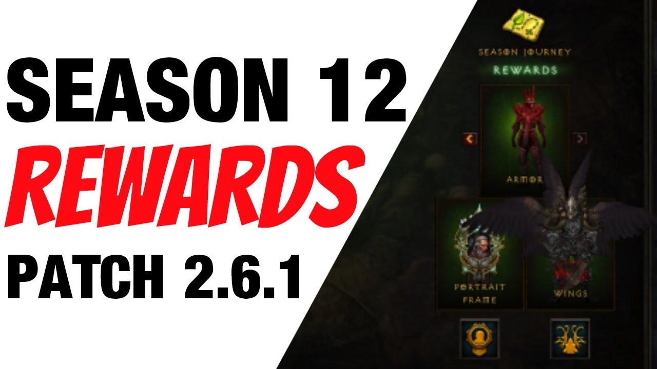 Diablo 3 Season 12 Rewards Patch 2.6.1  YouTube