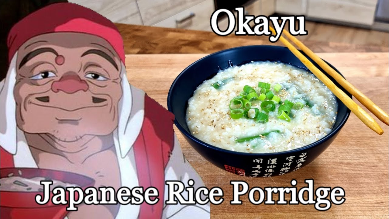 Easy Okayu with Egg (Japanese Rice Porridge)