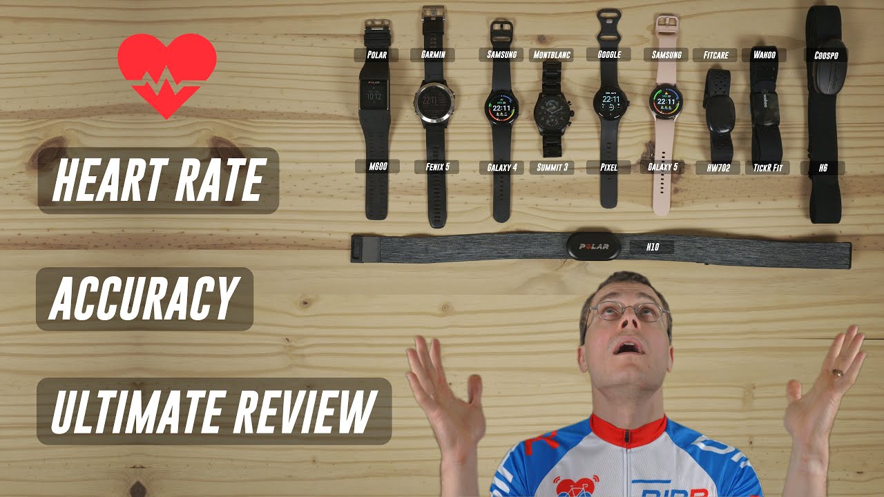 Smart watch heart rate monitor accuracy test for cycling YouTube