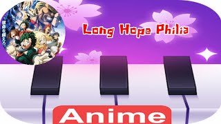 Masaki Suda - Long Hope Philia ( My Hero Academia ) Anime Tiles : Piano Music screenshot 2