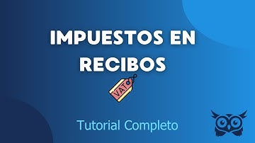 Impuestos en los recibos - NinoxNet