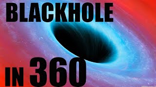 entering black hole in 360 degree 4k