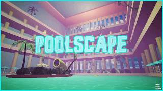Enjoying a nice chill day in the POOLROOMS | POOLSCAPE (Full Gameplay)