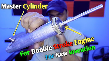 New Idea || Master Cylinder For All Typ Of Engines || How To Make Piston Cylinder At Home